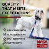 Nylon Dog Leash for Small Dogs and Medium Dogs 4 Ft x 4/5 inch Wide Strong Dog Leash Heavy Duty Purple Nasa Color